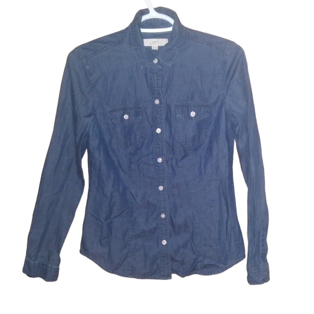 Loft Button Down Shirt Size XS